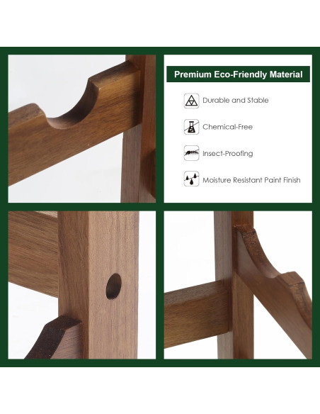 Estante de Vino Everous 7 Niveles para 28 Botellas