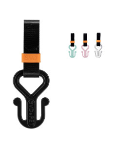 Soporte para bolsas de excremento de perro SVD.PET Negro