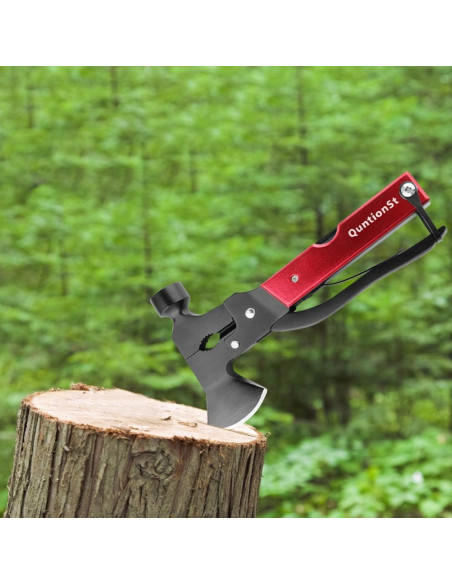 Multiherramienta QuntionSt 16 en 1 Camping Rojo y Negro Multiherramienta QuntionSt 16 en 1 Camping Rojo y Negro