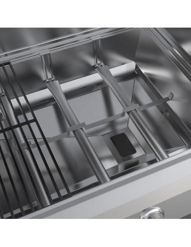 Bandeja de grasa ajustable BBQ-PLUS 59.94-85.09 cm para parrilla