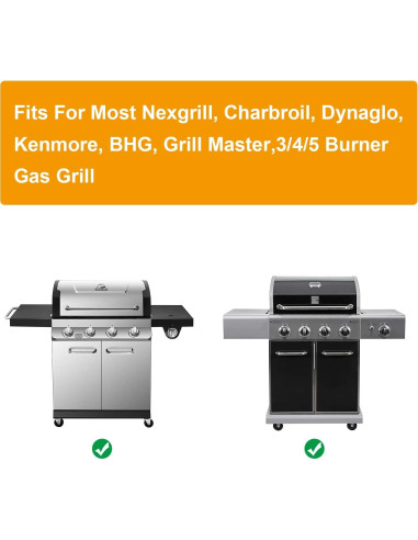 Bandeja de grasa ajustable BBQ-PLUS 59.94-85.09 cm para parrilla