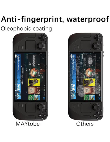 MAYtobe Protector de Pantalla para Steam Deck Oled 7" Vidrio Templado