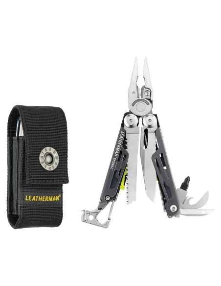 Multi-herramienta Leatherman Signal 19 en 1 para Camping