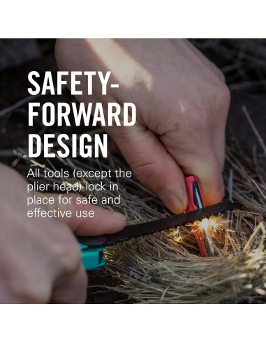 Multi-herramienta Leatherman Signal 19 en 1 para Camping