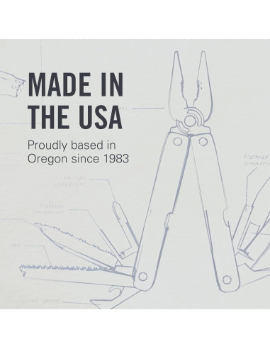 Multi-herramienta Leatherman Signal 19 en 1 para Camping