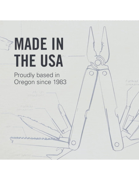 Multi-herramienta Leatherman Signal 19 en 1 para Camping