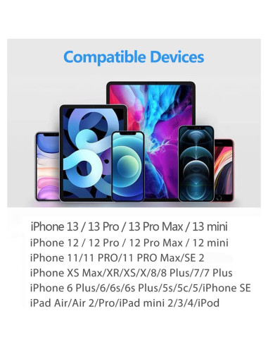 Cable AUX Apple MFi Lightning a 3,5 mm 1,01 m Blanco