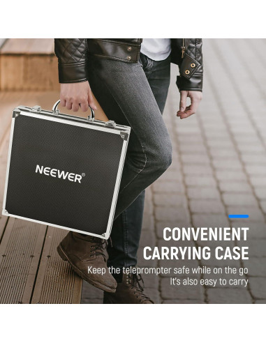 Teleprompter NEEWER X12 14" para iPad y Smartphone