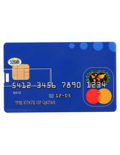 Unidad Flash USB Zyyini 32GB Tarjeta U Disco Creativa