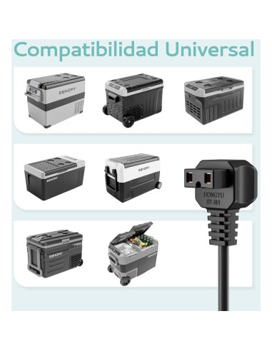 Adaptador CA EUHOMY CF-AC90W para Nevera Portátil 12V