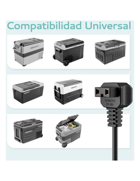 Adaptador CA EUHOMY CF-AC90W para Nevera Portátil 12V