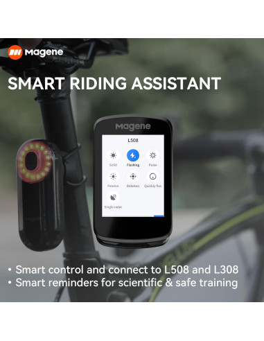 Magene C506 Computadora GPS Ciclismo 2.4" Pantalla Táctil