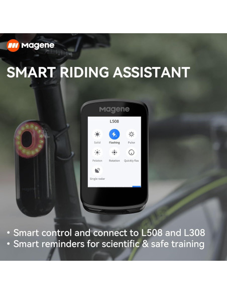 Magene C506 Computadora GPS Ciclismo 2.4" Pantalla Táctil