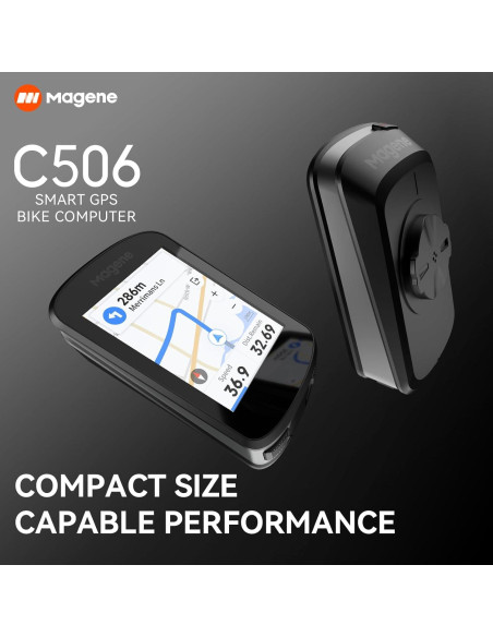 Magene C506 Computadora GPS Ciclismo 2.4" Pantalla Táctil