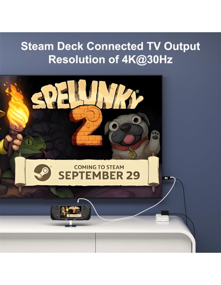 Dock portátil Gmeaou para Nintendo Switch y Steam Deck