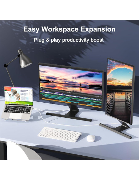 Dock portátil Gmeaou para Nintendo Switch y Steam Deck