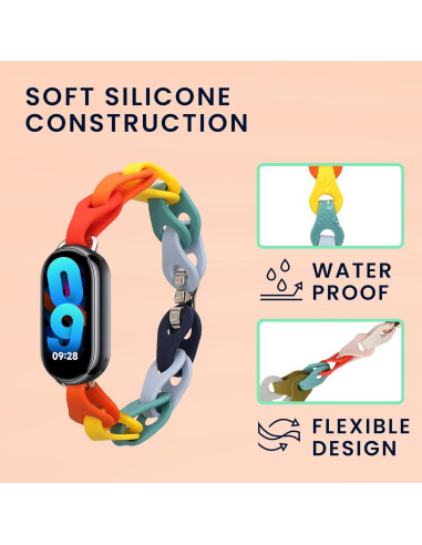 Banda de Reemplazo KW-Mobile para Xiaomi Mi Band 8/9 - Multicolor