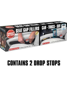 Drop Stop Relleno Espacio Asientos Coche Juego de 2 2