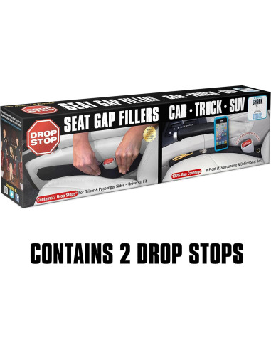 Drop Stop Relleno Espacio Asientos Coche Juego de 2