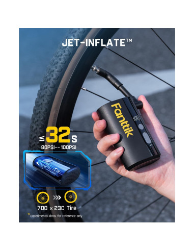 Bomba de Aire Eléctrica Fanttik X9 Ace 150 PSI Compacta