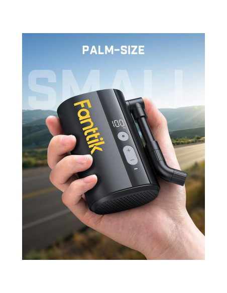 Bomba de Aire Eléctrica Fanttik X9 Ace 150 PSI Compacta