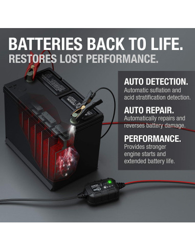 Cargador de Baterías NOCO GENIUS2 2A 6V/12V para Vehículos