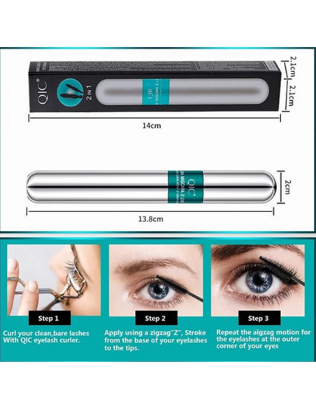 Set de 2 Máscaras de Pestañas YG LianKai 4D a Prueba de Agua