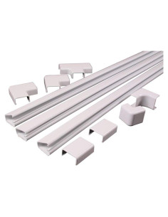 Cubierta de Cables Legrand Wiremold 3 Canales 3.66 m Blanca