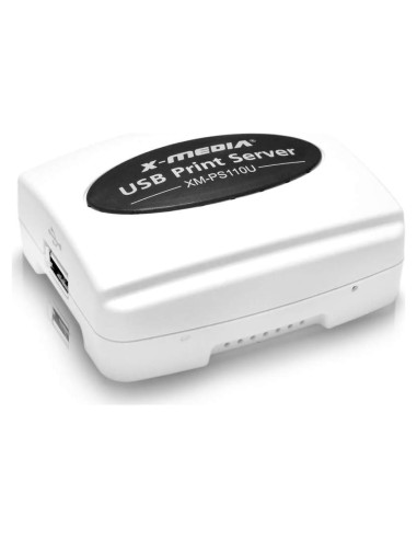 Servidor de Impresión USB X-MEDIA XM-PS110U 10/100Mbps