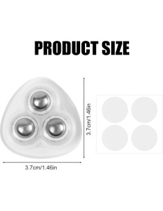 8 Ruedas Giratorias Universales Gosknor 3.7cm 360 2