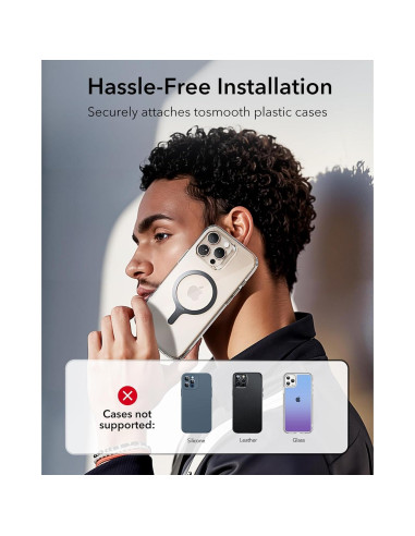 Anillo Magnético MagSafe ESR 2 Paquete Carga Inalámbrica