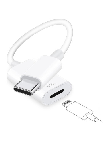Adaptador Audio USB C a Lightning LecLooc para iPhone 16/15
