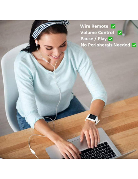 Adaptador Audio USB C a Lightning LecLooc para iPhone 16/15