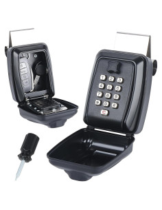 Caja de bloqueo para ventana de coche Lifronkit negra