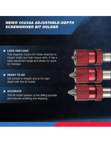 Soporte de Punta Ajustable NEIKO 00238A Magnético 22,68g