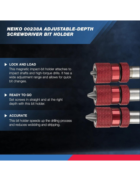 Soporte de Punta Ajustable NEIKO 00238A Magnético 22,68g