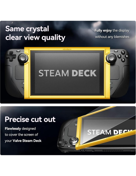 Protector de Pantalla iVoler 2-Pack Anti-Reflejo para Steam Deck Protector de Pantalla iVoler 2-Pack Anti-Reflejo para Steam Deck