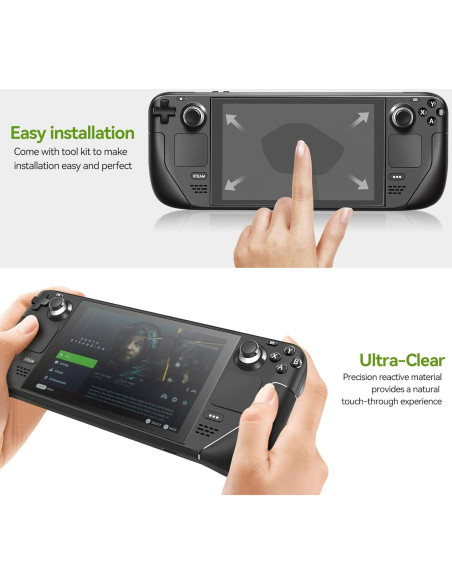 Protector de Pantalla iVoler 2-Pack Anti-Reflejo para Steam Deck Protector de Pantalla iVoler 2-Pack Anti-Reflejo para Steam Deck