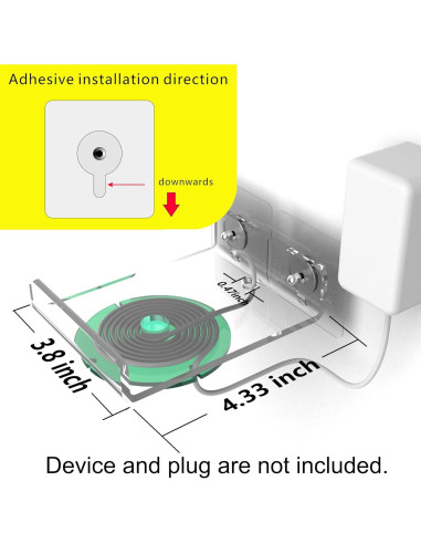 Soporte de Pared HOOKMEMO para Echo Spot y HomePod Mini