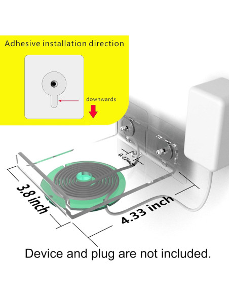 Soporte de Pared HOOKMEMO para Echo Spot y HomePod Mini