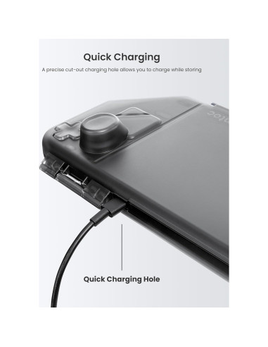 Funda Dura tomtoc G12 para Steam Deck - Protección Militar