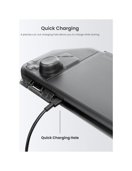 Funda Dura tomtoc G12 para Steam Deck - Protección Militar