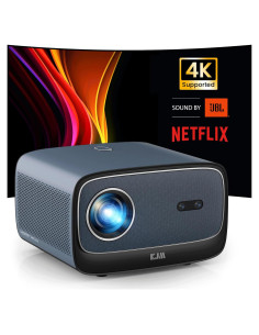 Proyector KJM K3 1500 Lúmenes 1080P Netflix Bluetooth