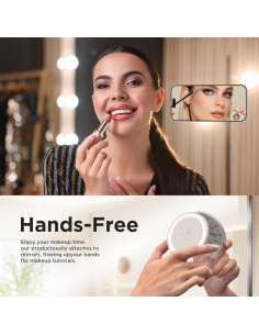 Soporte de Teléfono Magnético HSAOHD para Espejo y Ducha 2