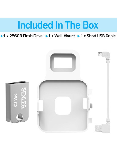 Unidad Flash USB Blink 256GB + Soporte de Montaje