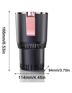 Soporte de Taza Klanata 2 en 1 Calentador y Enfriador 2