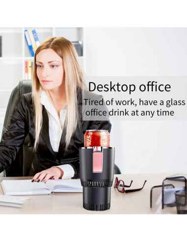 Soporte de Taza Klanata 2 en 1 Calentador y Enfriador