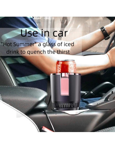 Soporte de Taza Klanata 2 en 1 Calentador y Enfriador