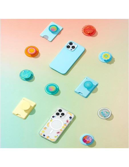Billetera PopSockets Amarillo Mantequilla con MagSafe