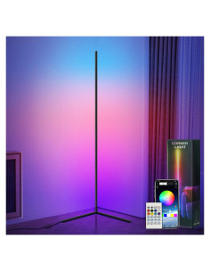 Lámpara de Pie RGB IOHFOI - 20 Millones de Colores y Control Remoto